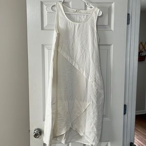 linen tank dress